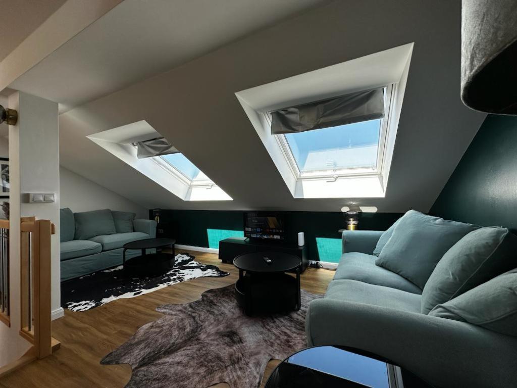 Nr 14 - Hochwertiges 3 Zimmer Maisonette Appartment Mit Grosszugigen Wohnbereich Und Balkon ライプツィヒ エクステリア 写真