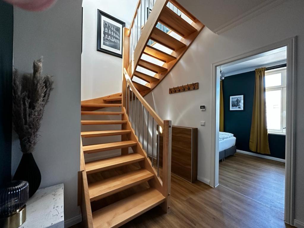 Nr 14 - Hochwertiges 3 Zimmer Maisonette Appartment Mit Grosszugigen Wohnbereich Und Balkon ライプツィヒ エクステリア 写真