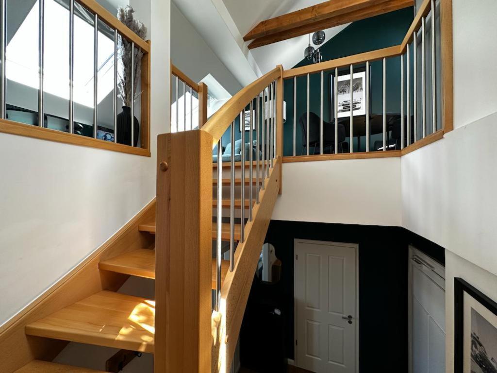 Nr 14 - Hochwertiges 3 Zimmer Maisonette Appartment Mit Grosszugigen Wohnbereich Und Balkon ライプツィヒ エクステリア 写真