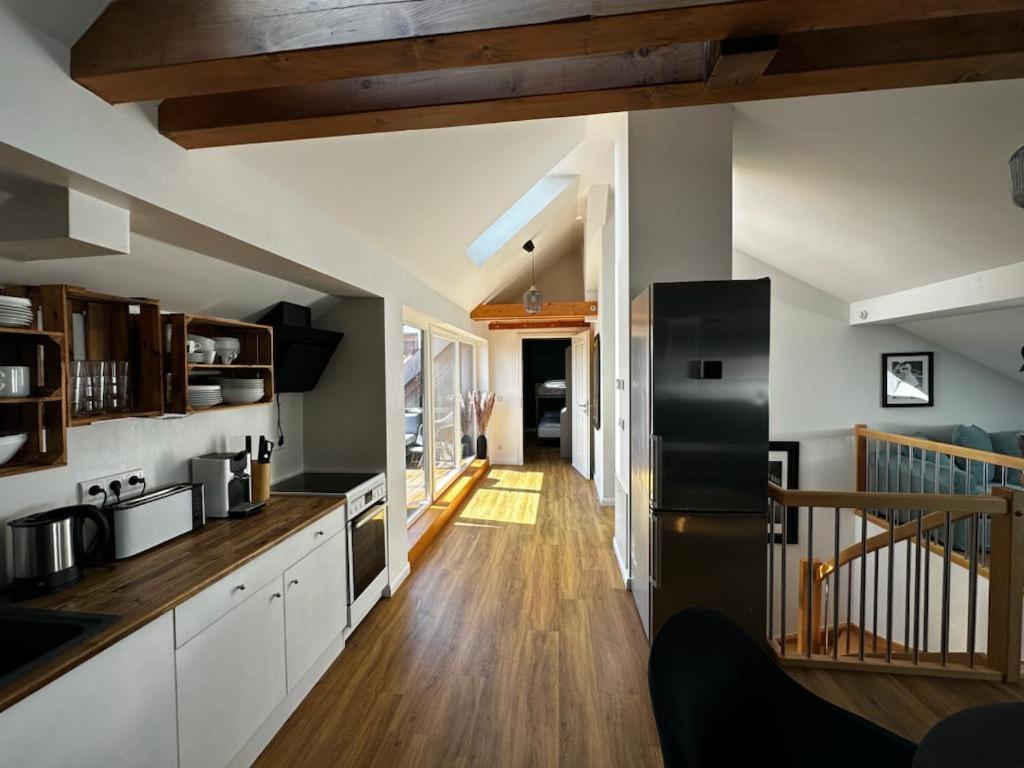 Nr 14 - Hochwertiges 3 Zimmer Maisonette Appartment Mit Grosszugigen Wohnbereich Und Balkon ライプツィヒ エクステリア 写真